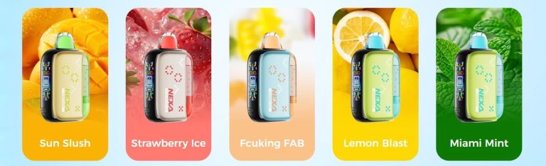 NEXA PIX 35K flavor lineup at the $5 price