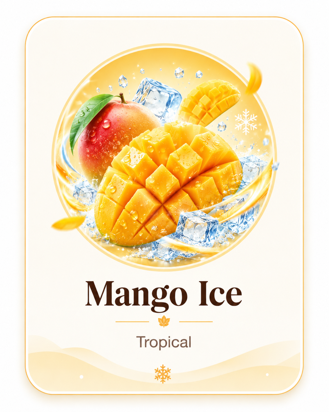 Mango Ice — Tropical
