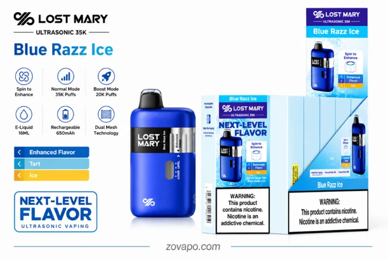 Lost Mary Ultrasonic 35K disposable vape