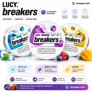 Lucy Breakers nicotine pouches