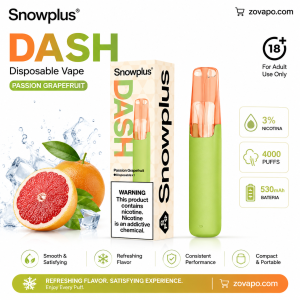 Snowplus DASH 4000 disposable vape