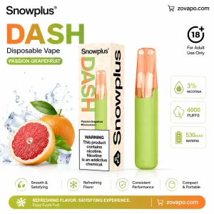 Snowplus DASH 4000 disposable vape