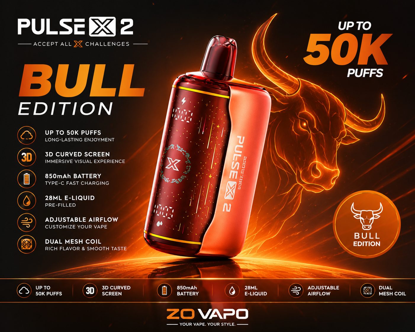 Geek Bar Pulse X 2 50K - Image 5